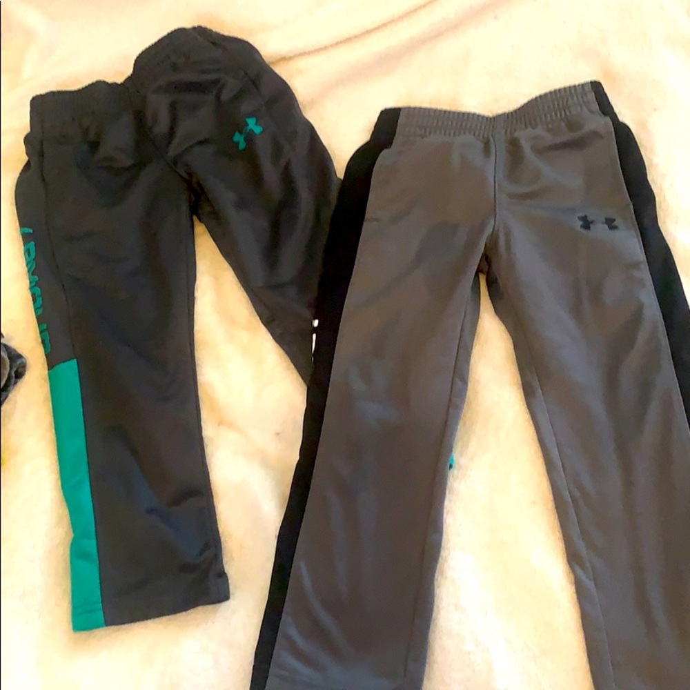 2 pairs of under armor pants